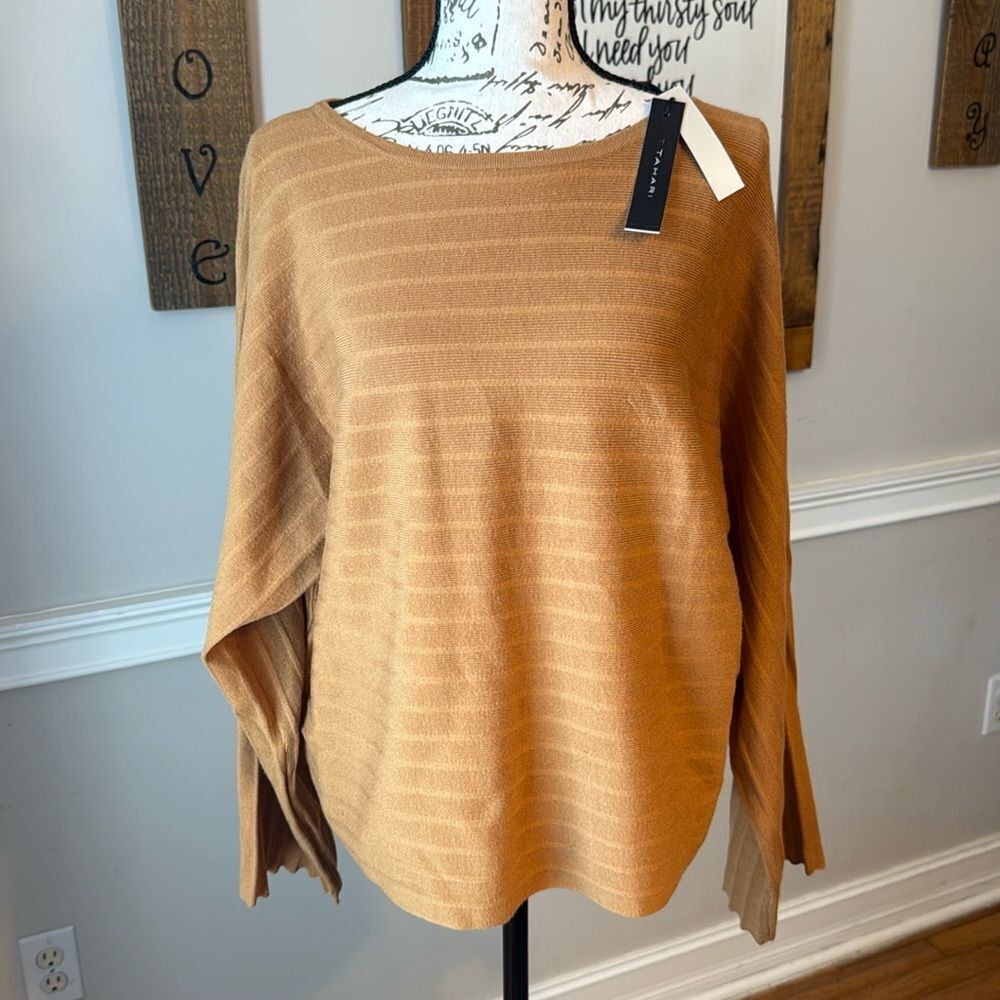 T Tahari Women's Toffee Sweater